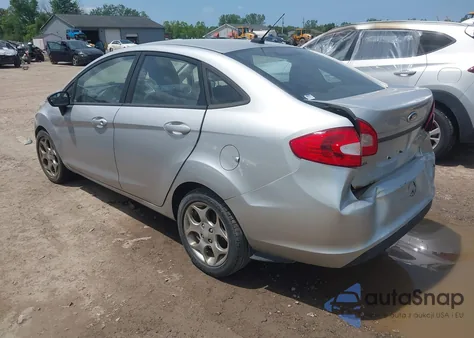 2011 Ford Fiesta Sel из США, поврежденный, VIN 3FADP4CJ4BM203343